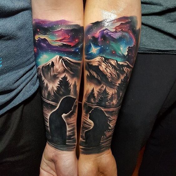 60 Matching Couple Tattoos For The Adorable And Romantic  Pulptastic