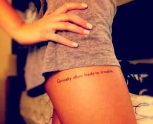 77 Perfectly Hip Tattoo Quotes  Darling Quote