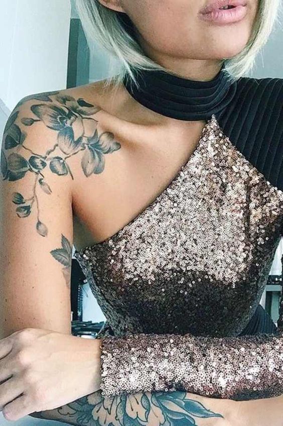 30 Shoulder Tattoos For Women
