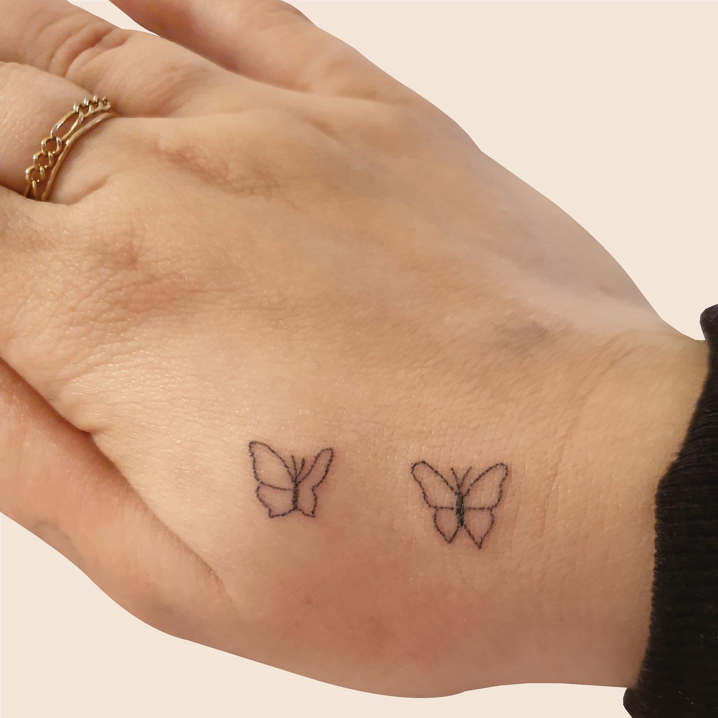 Butterflies on the hand tattoo tattoosleeve customtattoo inked gi  Butterfly  Hand Tattoo  TikTok